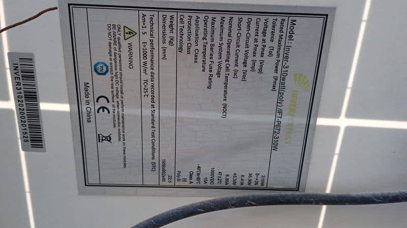 Solar inverter with panels and battery 5