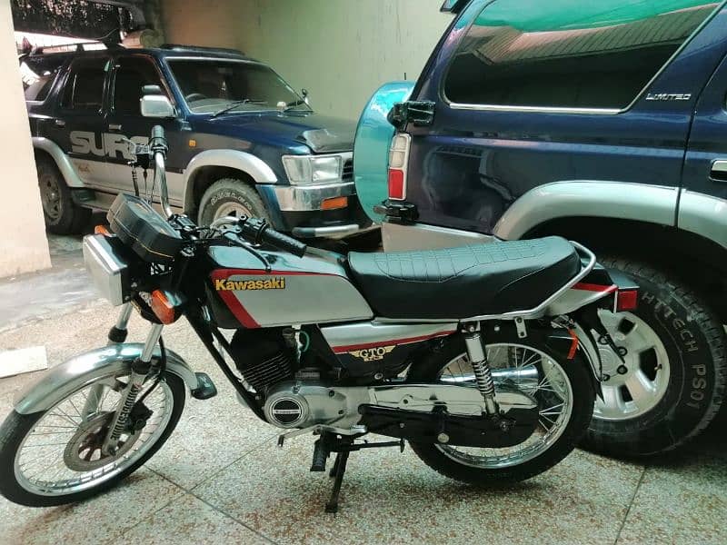 KAWASAKI GTO 125 GUJRAT NUMBER PRICE FINAL DOCOMENTS CLEAR 1