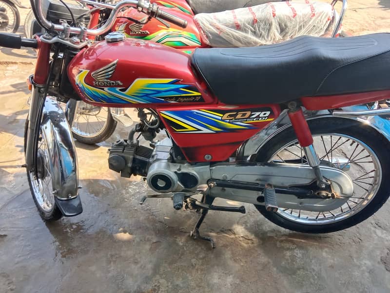 Honda CD 70 2021 All punjab num 2