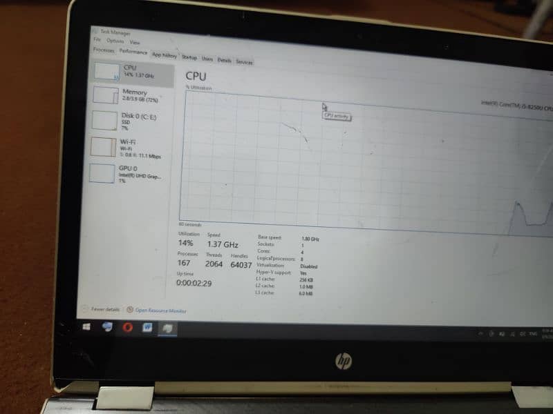 Hp Core i5 8th gen With 360° Touch screen 6