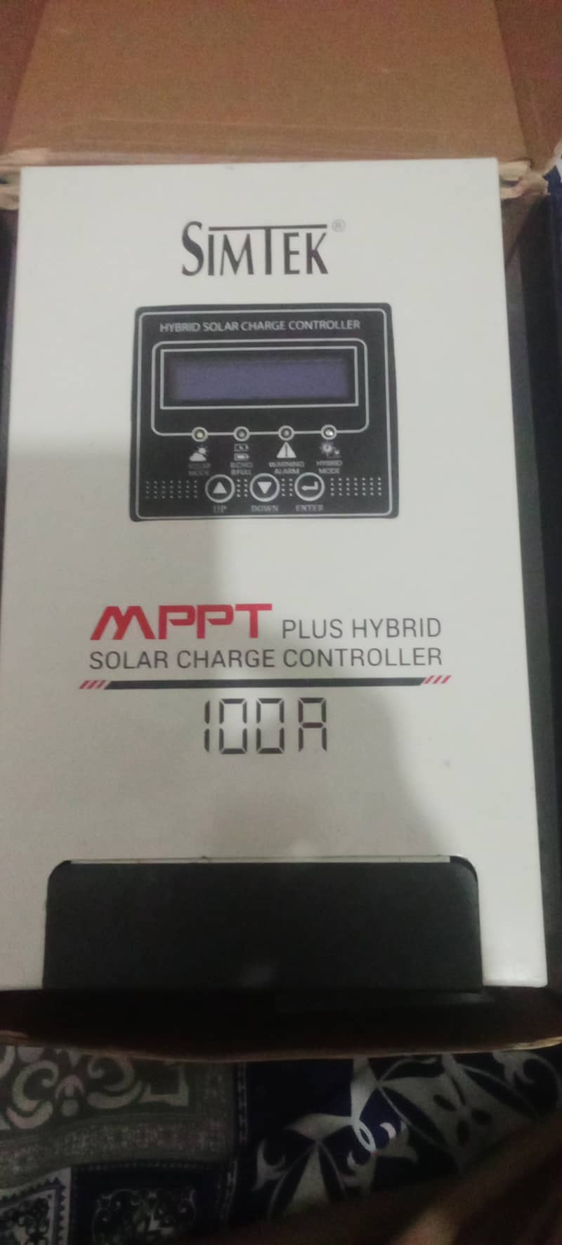 Simtek 100 amp mppt 0