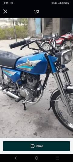 Honda 125cc 0328/47/23/801/urgent for sale model 2004