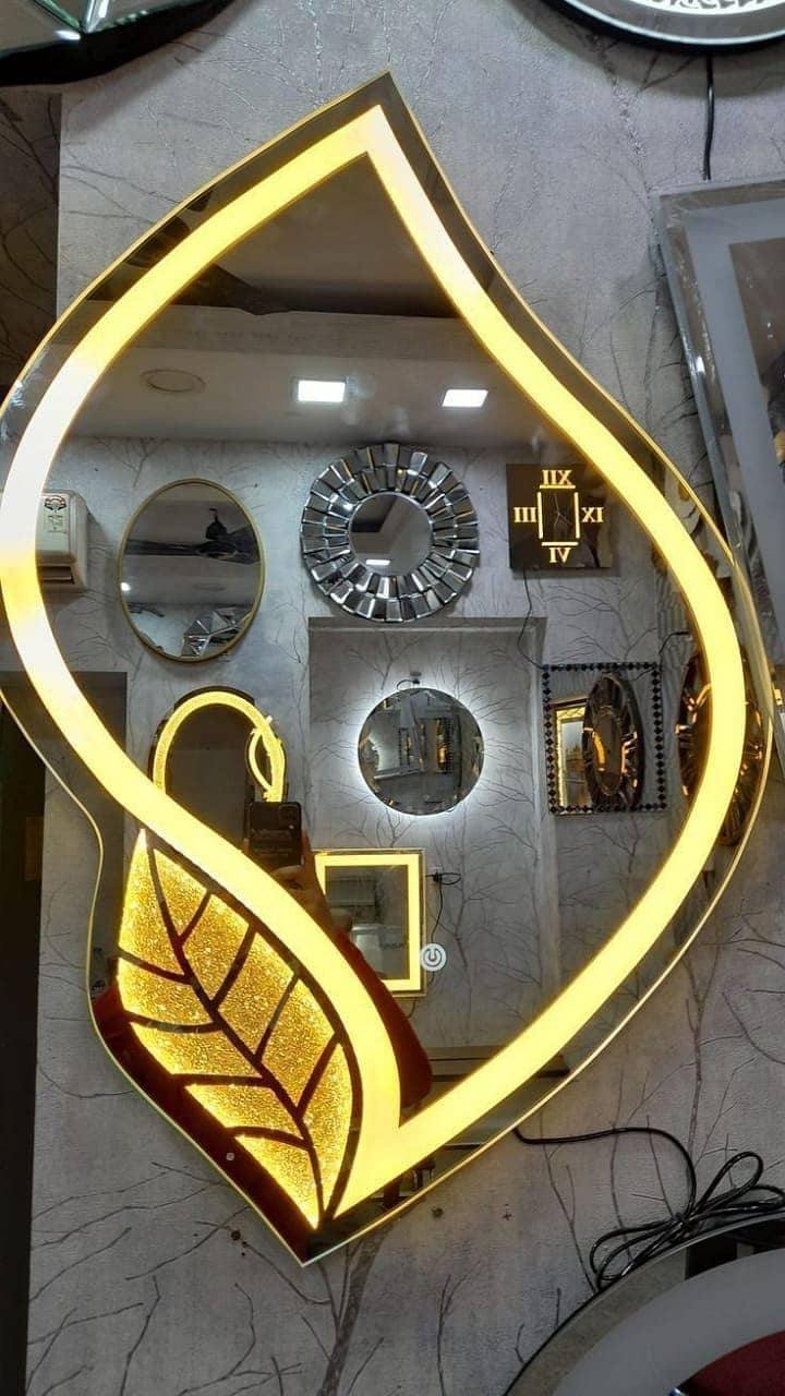 Wall Mirror | Decorative Wall Mirror | Round Wall Mirror | LED Wall 11