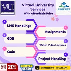 Virtual University Paid Services.