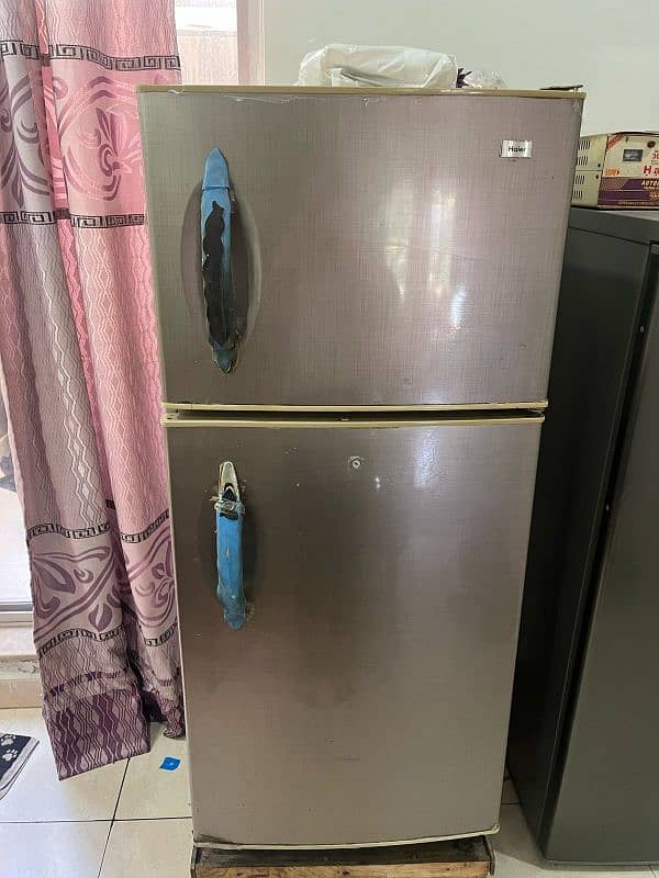 fridge Haier Mideam size warkig condition 1