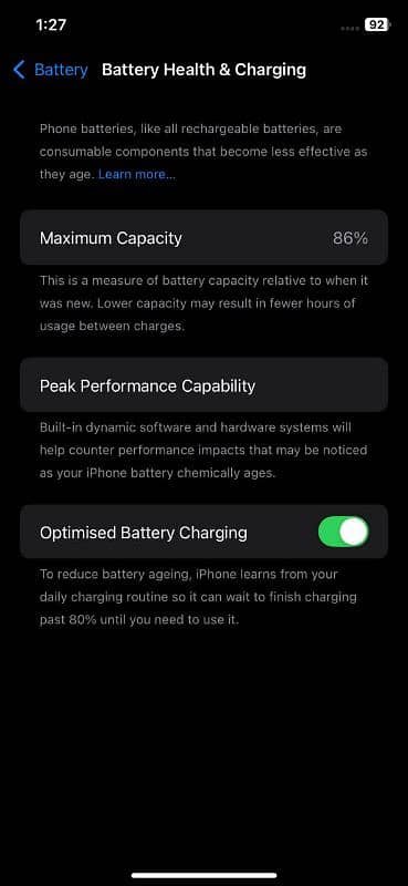 iphone 11 64 gb  factory unlock battery percentage 86 4