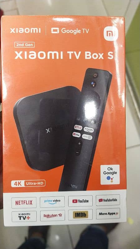 Mi Tv Box Original Android Xiaomi 2nd Gen 4k 1