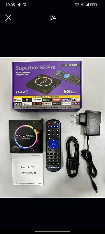 Android Box Superbox S5 Pro For Sell Only 1 Month Used 1