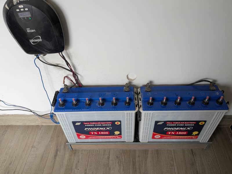 Homage digital inverter & phoenix batteries for sale 0