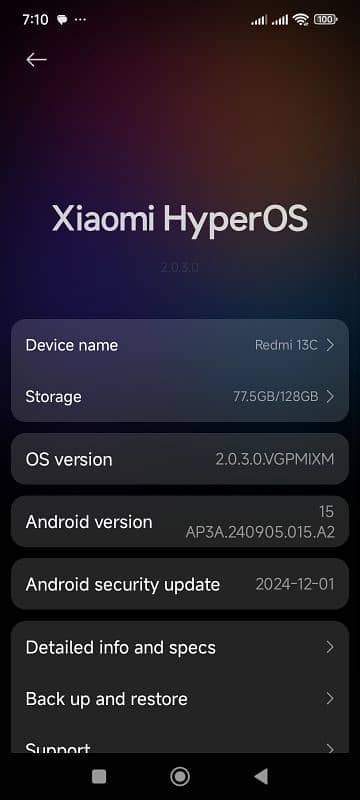 Red mi 13c 0