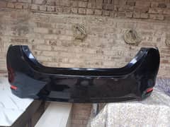 Altis 2019 genuine black bumpers