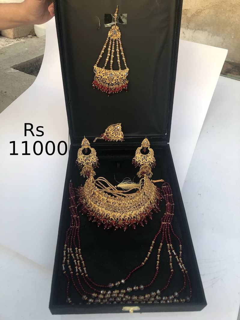 Top Quality Red Artificial Jewellery Set| Casting Jewelley 0