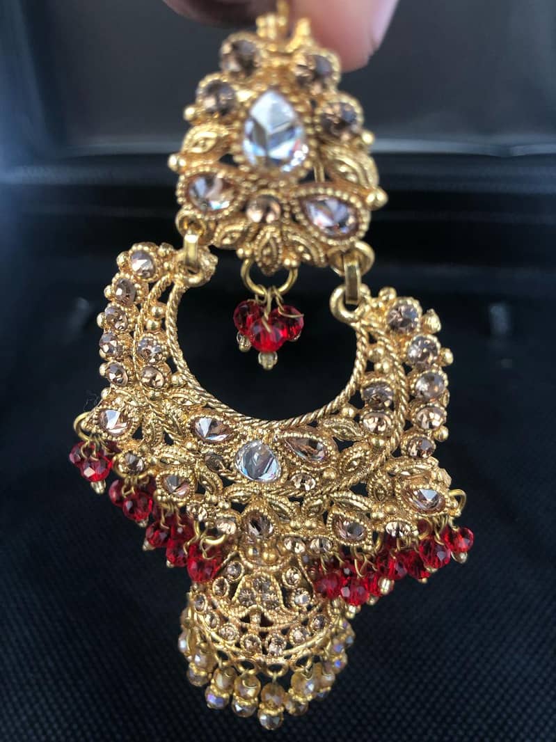 Top Quality Red Artificial Jewellery Set| Casting Jewelley 1