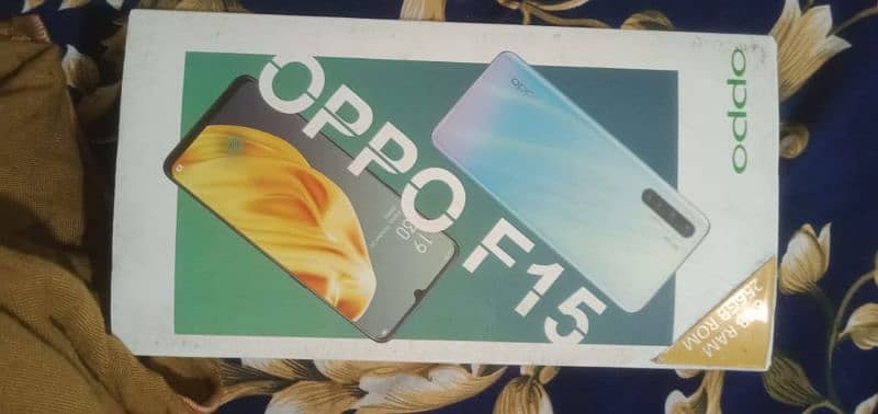 Oppo F15 8GB/256GB Box Charger 10/10 condition PTA approved 6