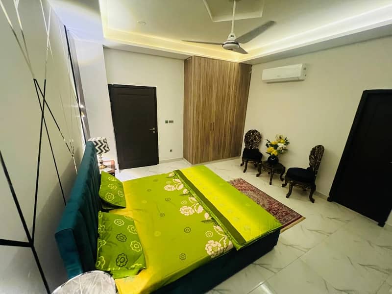 Rawalpindi Bahria Town Phase 7 River Hill 2 Bed Brand New Furnished Apartment Available For Rent 3