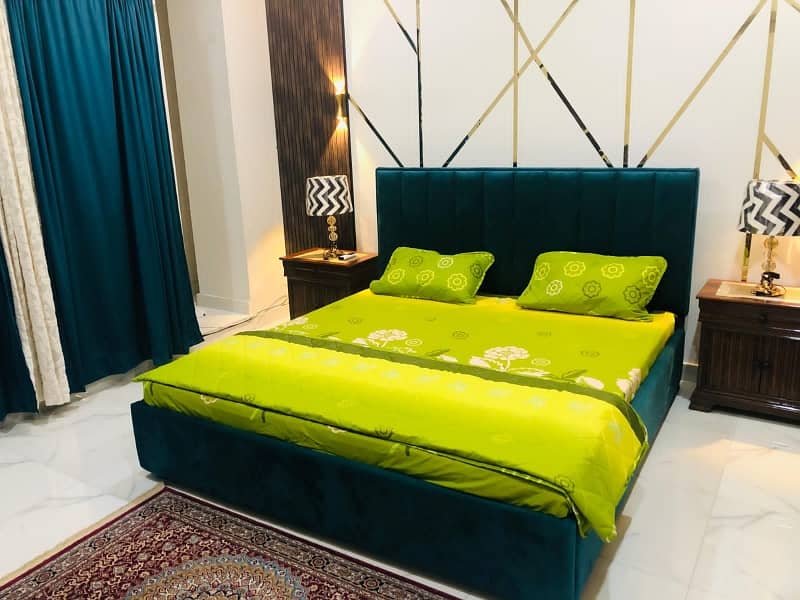 Rawalpindi Bahria Town Phase 7 River Hill 2 Bed Brand New Furnished Apartment Available For Rent 4