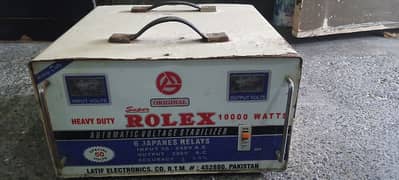 ROLEX heavy duty automatic stebilizer 10000 watt