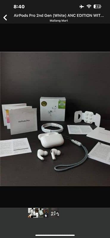 AirPods Pro 2nd Generation ANC EDITION WITH TYPE C PORT 1