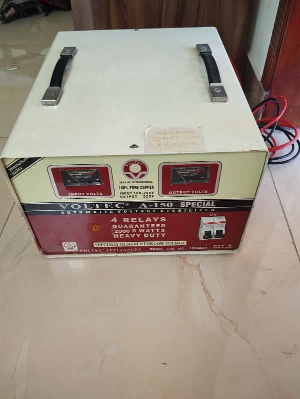 STABILIZER 20Kva Heavy Duty with 4 Auto Relays 2