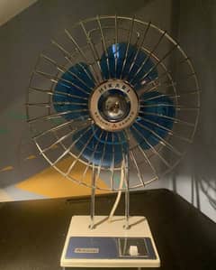 antique table fan