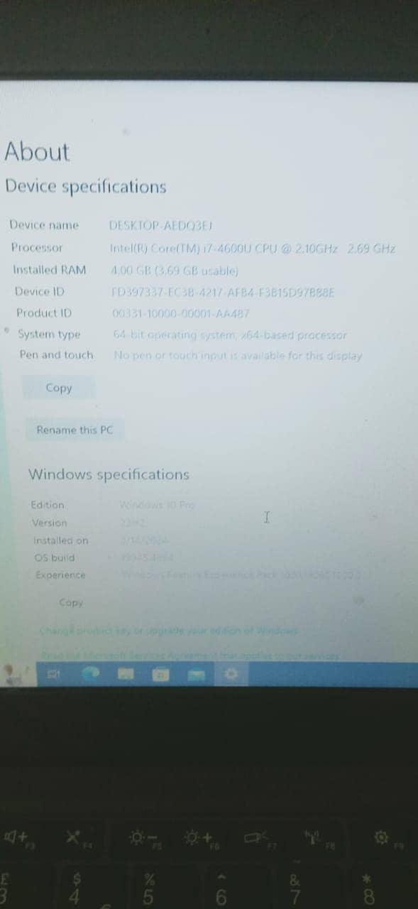 LENOVO thinkpad laptop for sale, with around 60/90minutes batery 5