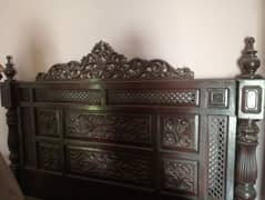 Furniture All set bed, side tables, Showcase, dressing table