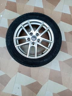 16 inch 114 PCD Japanese Rims Michelin Tyres