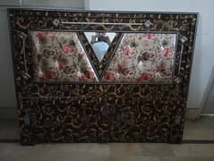 Bed with dressing Table