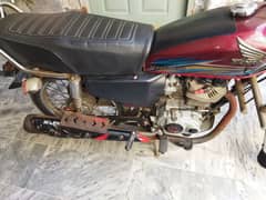 Honda cg125 18 modle urgent sell