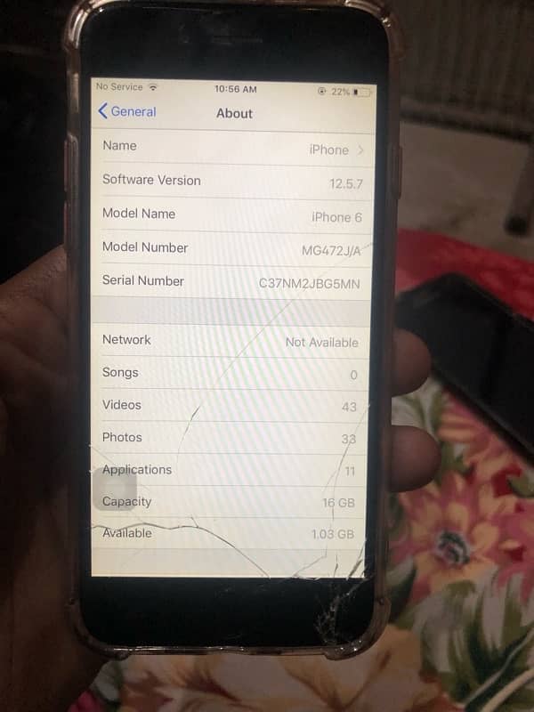 Iphone 6 16GB non pta exchange with android only. 1