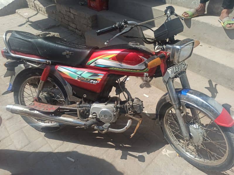 honda 70cd 2012 model engine all ok 3