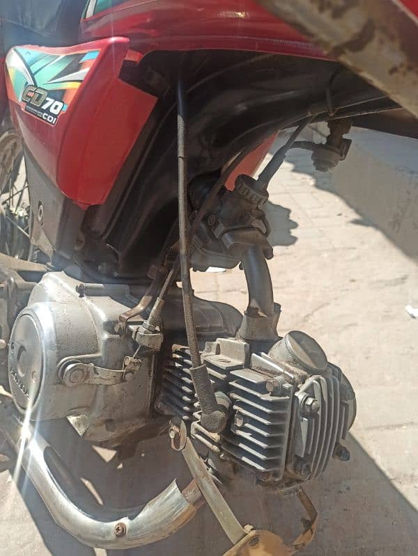 honda 70cd 2012 model engine all ok 6