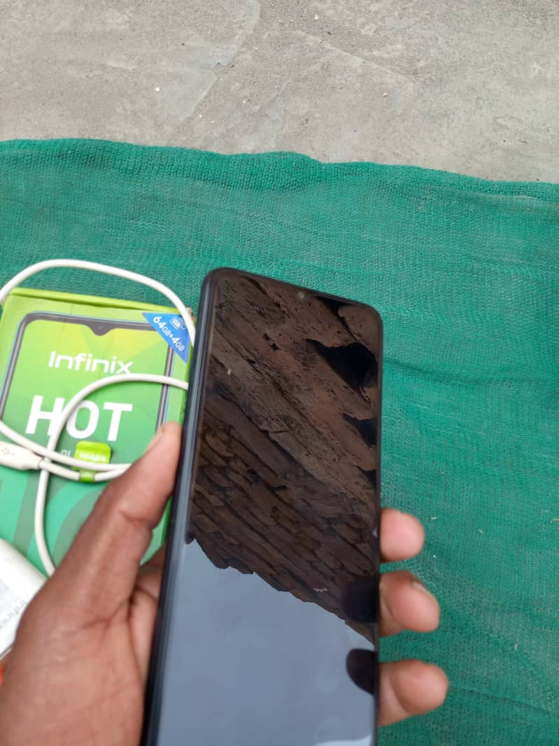 Infinix Hot 10 play 10 by 10 condition 03460267786 2