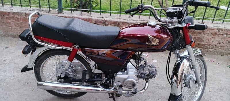 Honda cd 70cc bike urgent sale 0