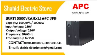 APC UPS for industries(machines)/Home/Hospital all models available