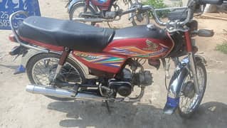 Honda cd70 new bike