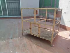 wooden cage