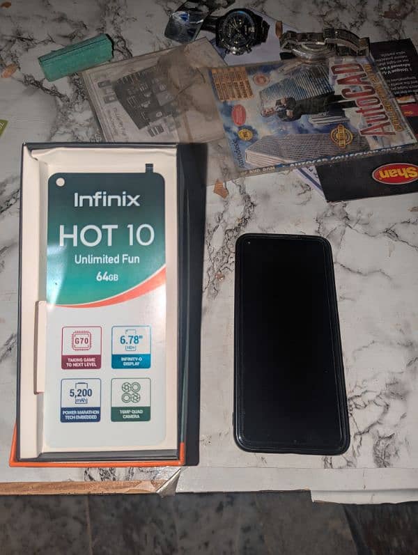 Infinix hot 10play 4 64 7