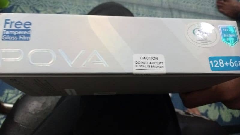 tecno pova 6.128gb mobile with box 5