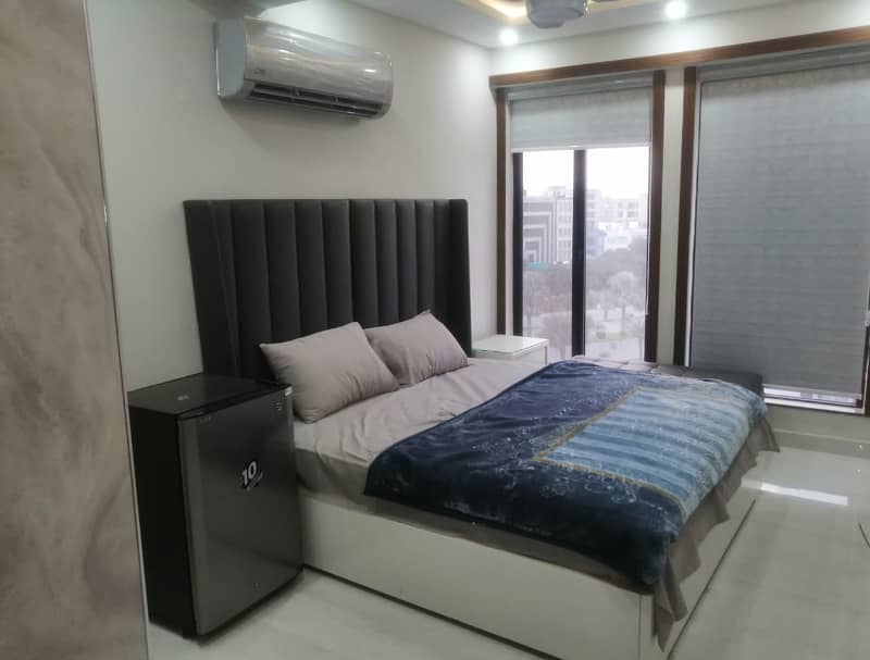 Studio Bedroom Fully Furnished Luxury Flat Available For Rent In Spanish Boulding Sector E Nishtar Block Bahria Town Lahore 7