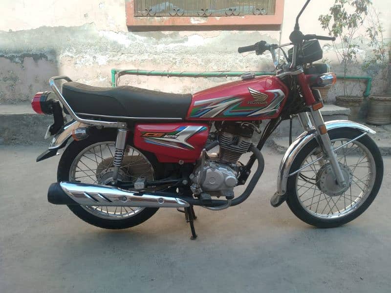 Honda 125 2023 punjab register 2