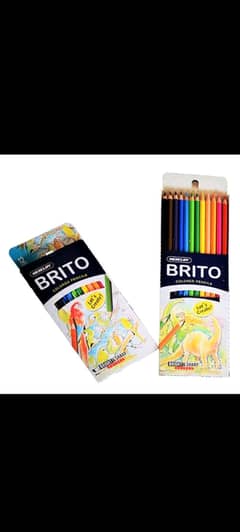 Mercury Brito High Quality Coloured Pencil - 12