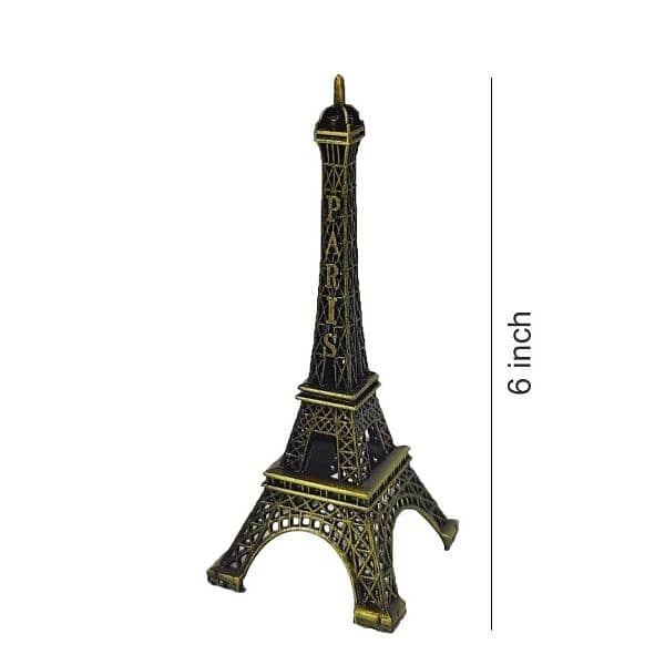 Metal Monument - Eiffel Tower for Home and Office Decor - 1 Pc 1