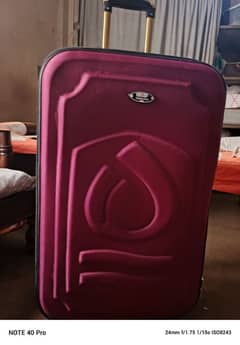 travel suit case with trolley | Never used before | 24 inches |