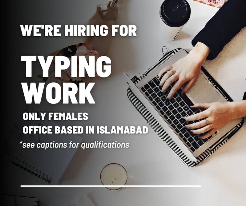 Chatting job for females only. Office based in Islamabad E11/1 0