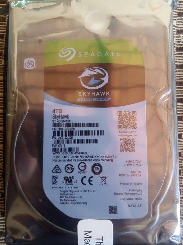 4TB Hard Drive Seagate 1