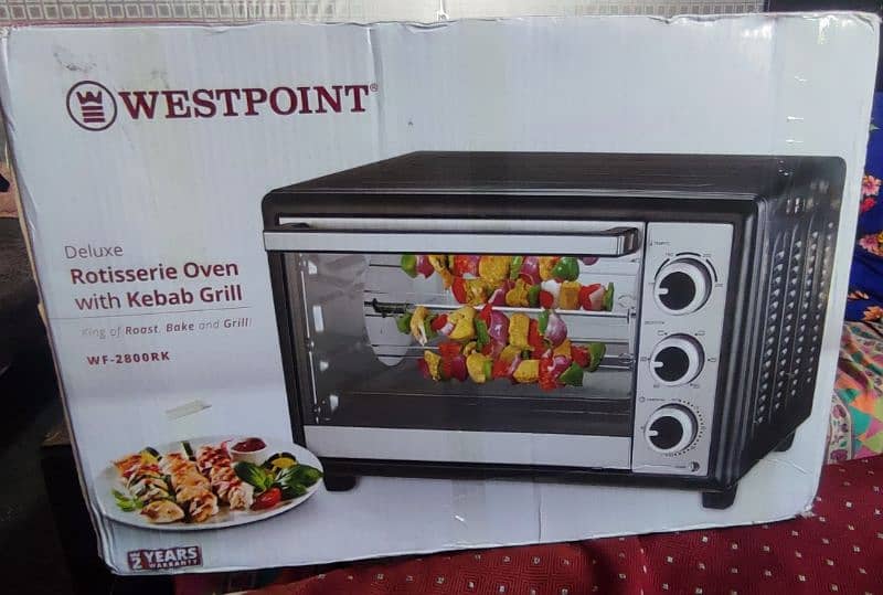 WestPoint Rotisserie Oven with Kebab Grill WF-2800RK 0