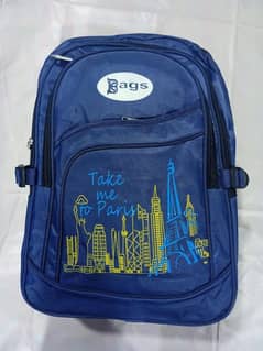 stylish printed parachute School bag for boy and girl - 1 Pce