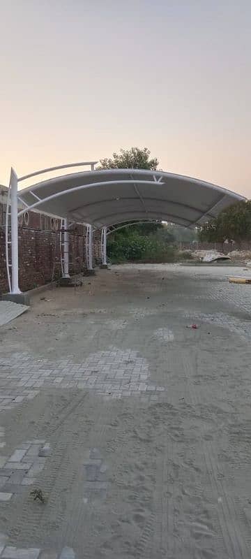 New car parking shade in Pakistan | Canopy shed | Porch shade| Garage 2