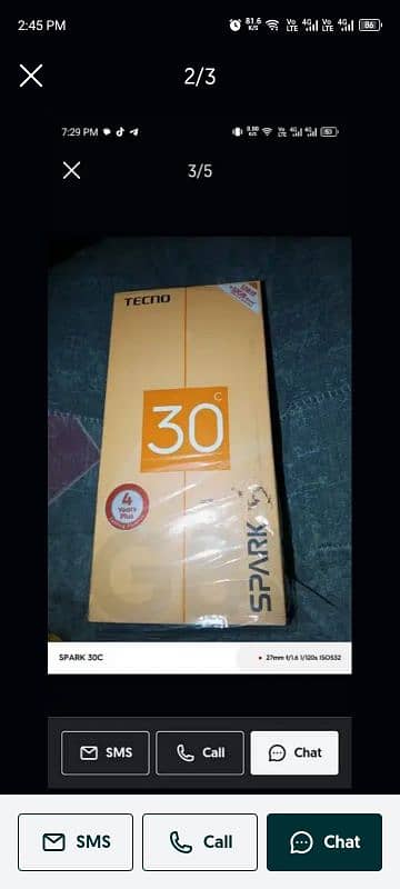 Tecno spark 30c 3 days used only urgent sale 2